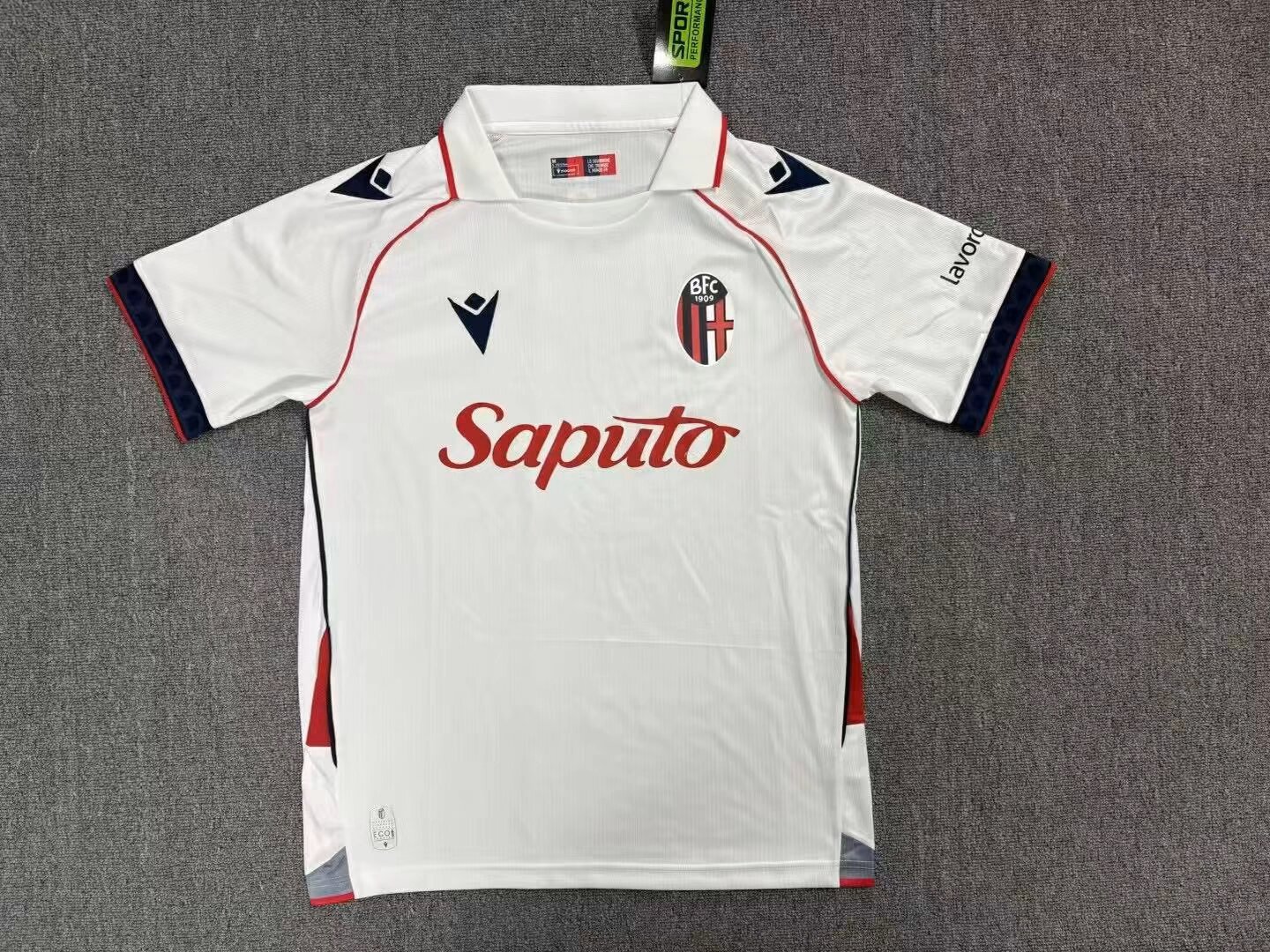 AAA Quality Bologna 26/27 Away White Soccer Jersey